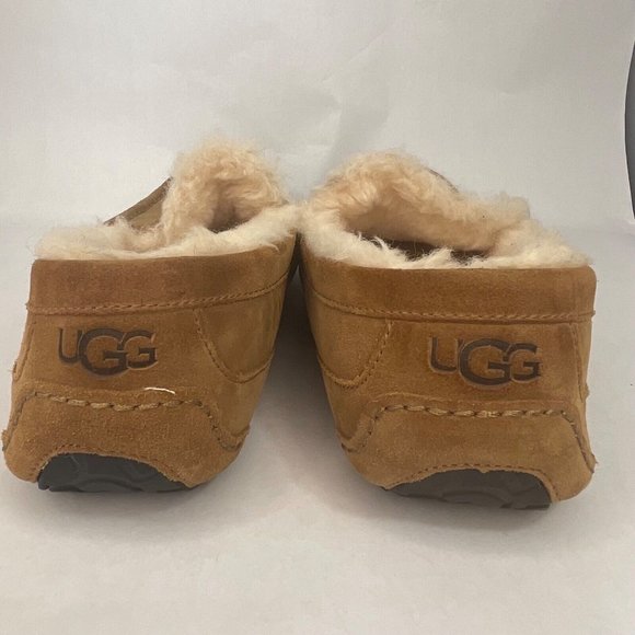 UGG Ascot Slipper suede with rubber sole color chestnut Size 12 main image 7